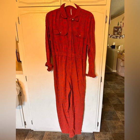 FREE PEOPLE Set The Tone Coveralls - Picture 12 of 16